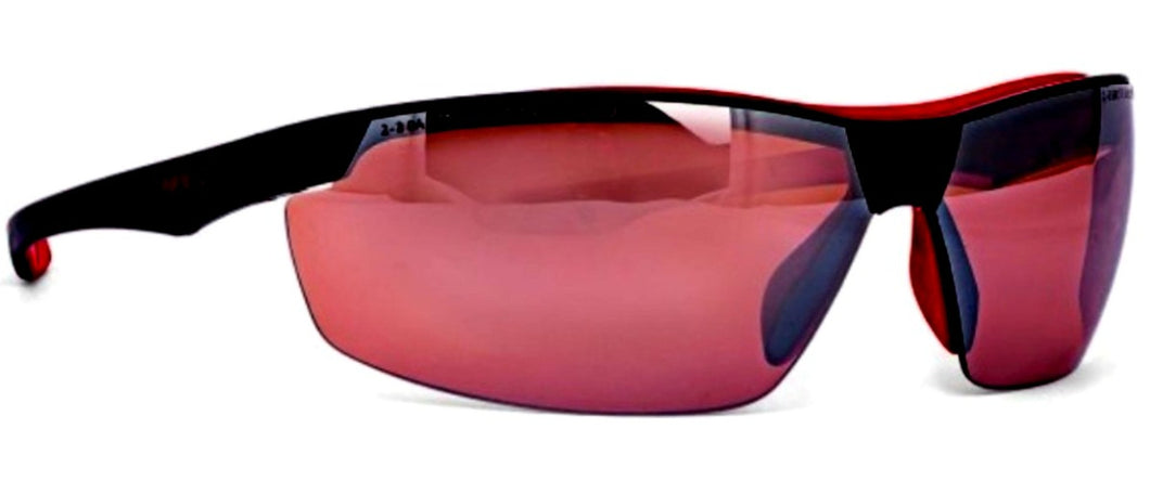 FX Sport Soleil Extreme UV400+ Miroir Rouge Brun Anti Buée Homme Femme, Lunettes de soleil miroir Plage Montagne Bateau Ski Cyclisme VTT Randonnée