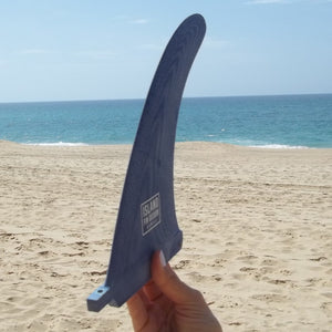 Island Fin Design Performance Volan Pro-Flex Fin 7.5 - Blue : Dérive Centrale Flex 7.5 Pouces Longboard Shortboard Mid-Length
