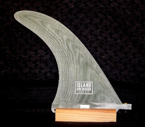 Island Fin Design Performance Volan Pro-Flex Fin 7.0 - Ocean Rock : Dérive Centrale Flex 7 Pouces Longboard Shortboard Mid-Length