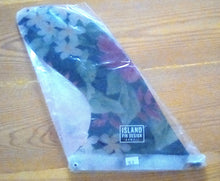 Cargar imagen en el visor de la galería, Island Fin Design Hawaii - Pau Hana 10.0 Noir Floral Noserider - Dérive centrale longboard sup noseriding single fin 10 pouces
