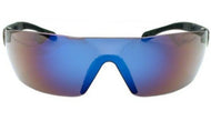RS Sport Coupé Femme UV400 Miroir Bleu Mode et Confort Homme Femme, Lunettes de soleil sport miroir bleues enveloppantes Running Cyclisme Ski Tennis